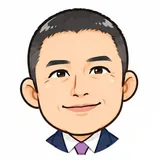 岩崎サトシの似顔絵